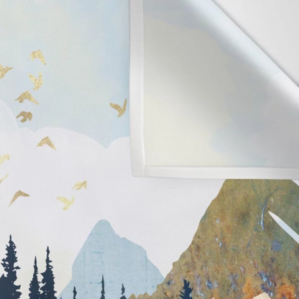 Spring Flight by SpaceFrogDesigns Wall Tapestry / 51" x 60" - Picture 2 of 2